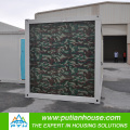 houses prefabricated homes used as public toilet